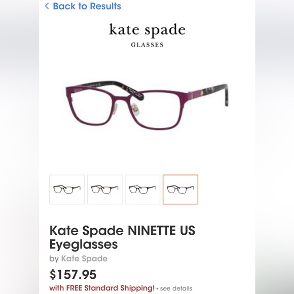 Kate Spade NINETTE US Eyeglasses - Picture 9 of 9
